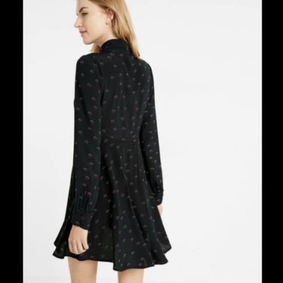 New Express Long Sleeve Mini Dress - Picture 2 of 6